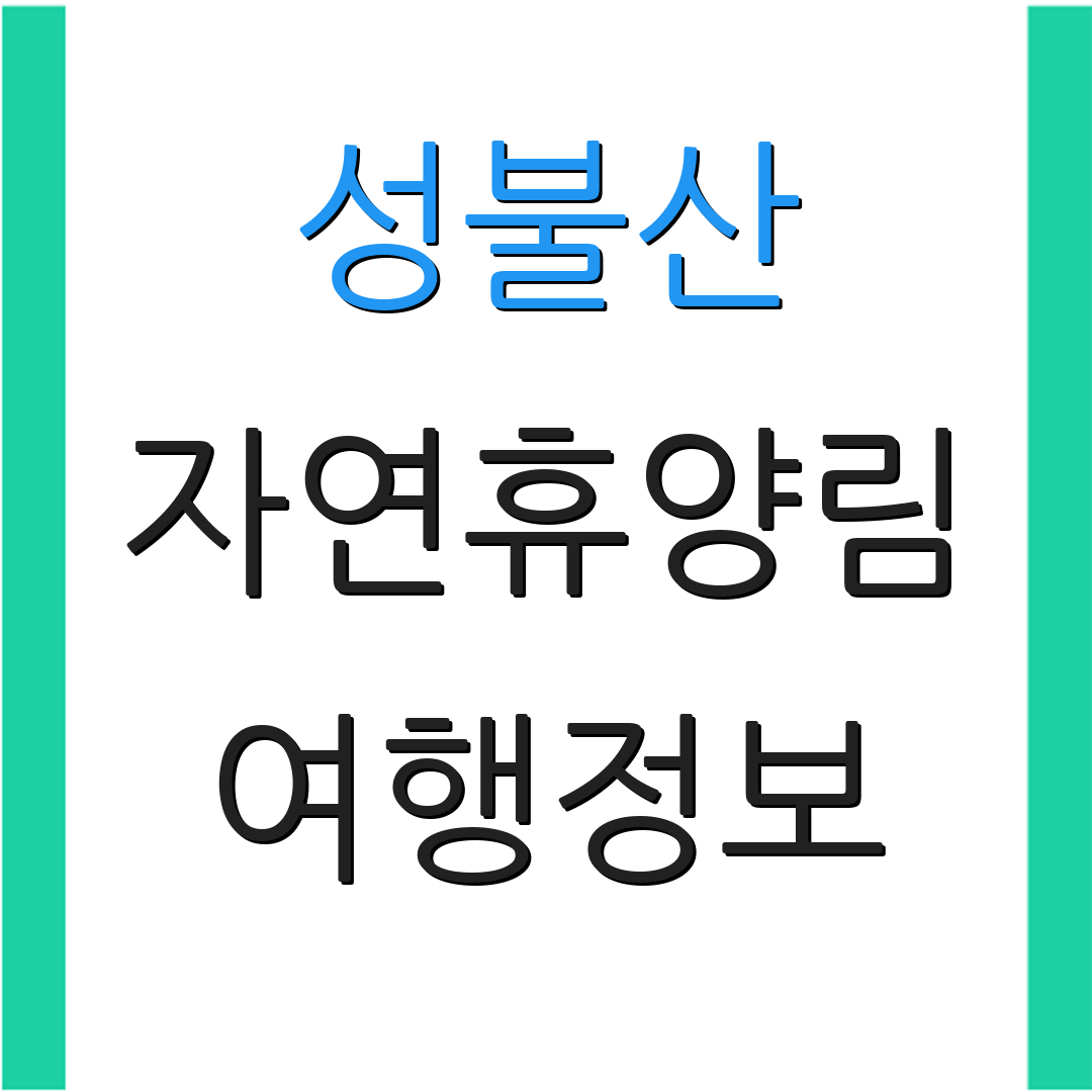 성불산 자연휴양림 여행정보 | 괴산 펜션 | 바베큐 예약 안내