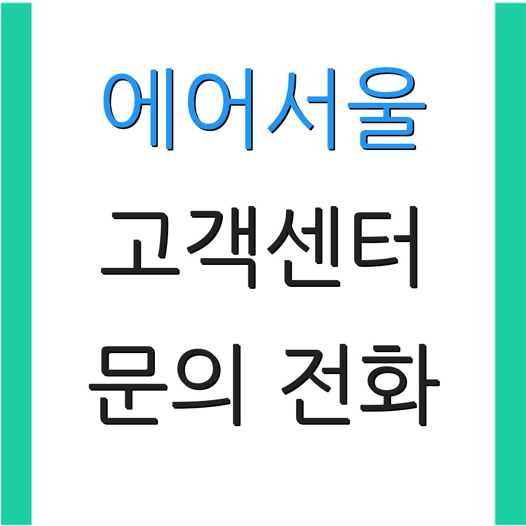에어서울 고객센터 문의 전화 | 24시간 상담 | 고객 서비스 안내